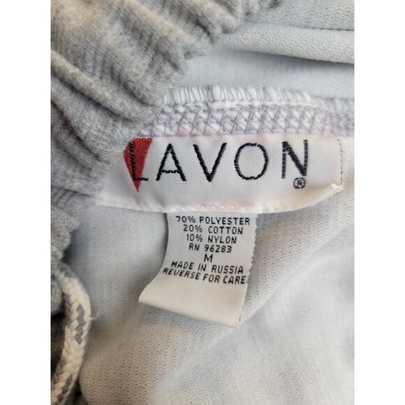 VTG Lavon Gray Straight Leg Drawstring Activewear Sweatpants Women's Size Medium - Picture 2 of 9